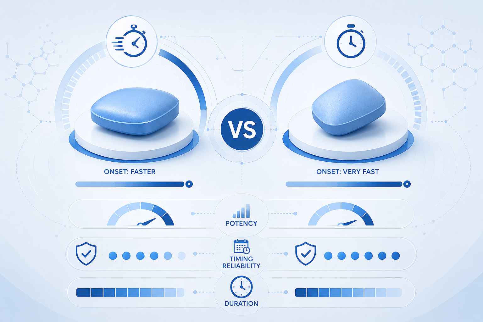 Sildenafil vs Vardenafil